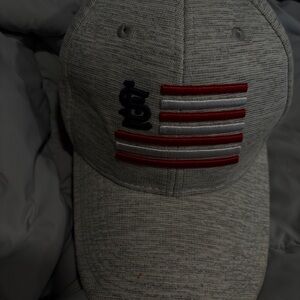 SL Cardinals promo Gray and Red Embroidered Men's Cap